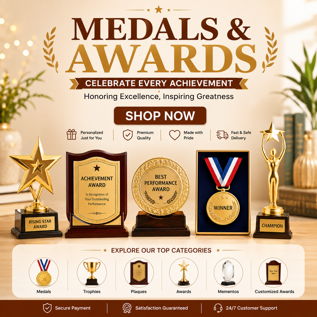Medals And Awards