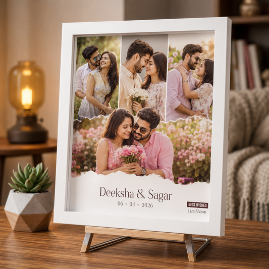Personalized Couple Photo Frame