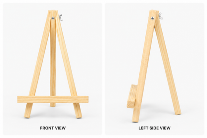Wooden Mini Easel Stand