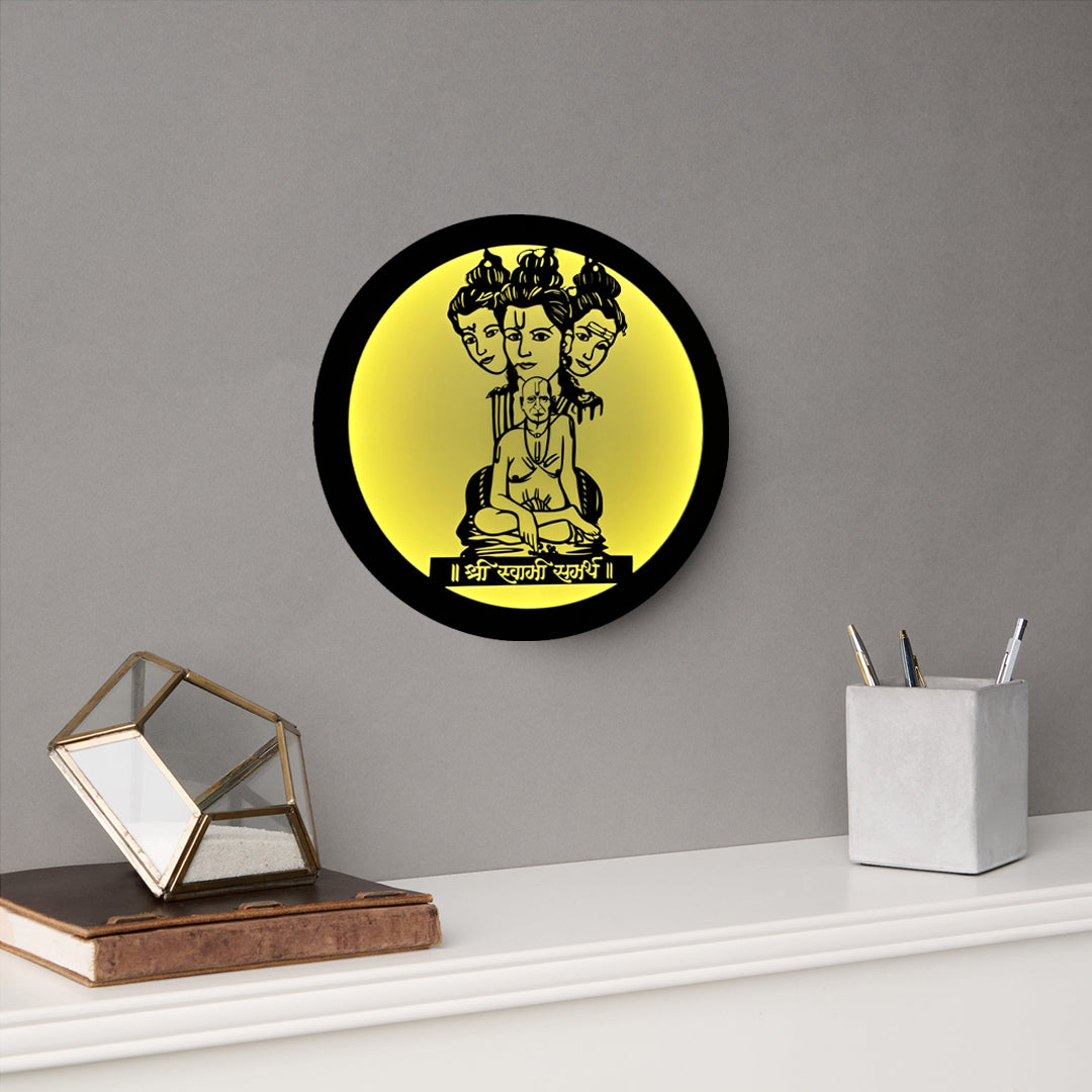 Swami Samartha  LED Wall Decor Light