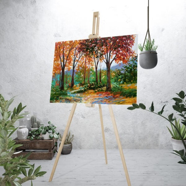 Canvas Painting (Forest Season)