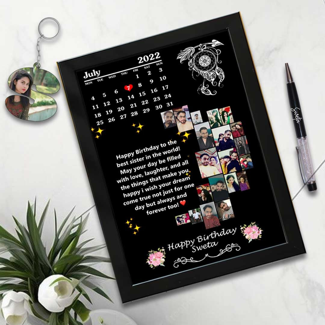 Calendar-Photo Frame A4 Size