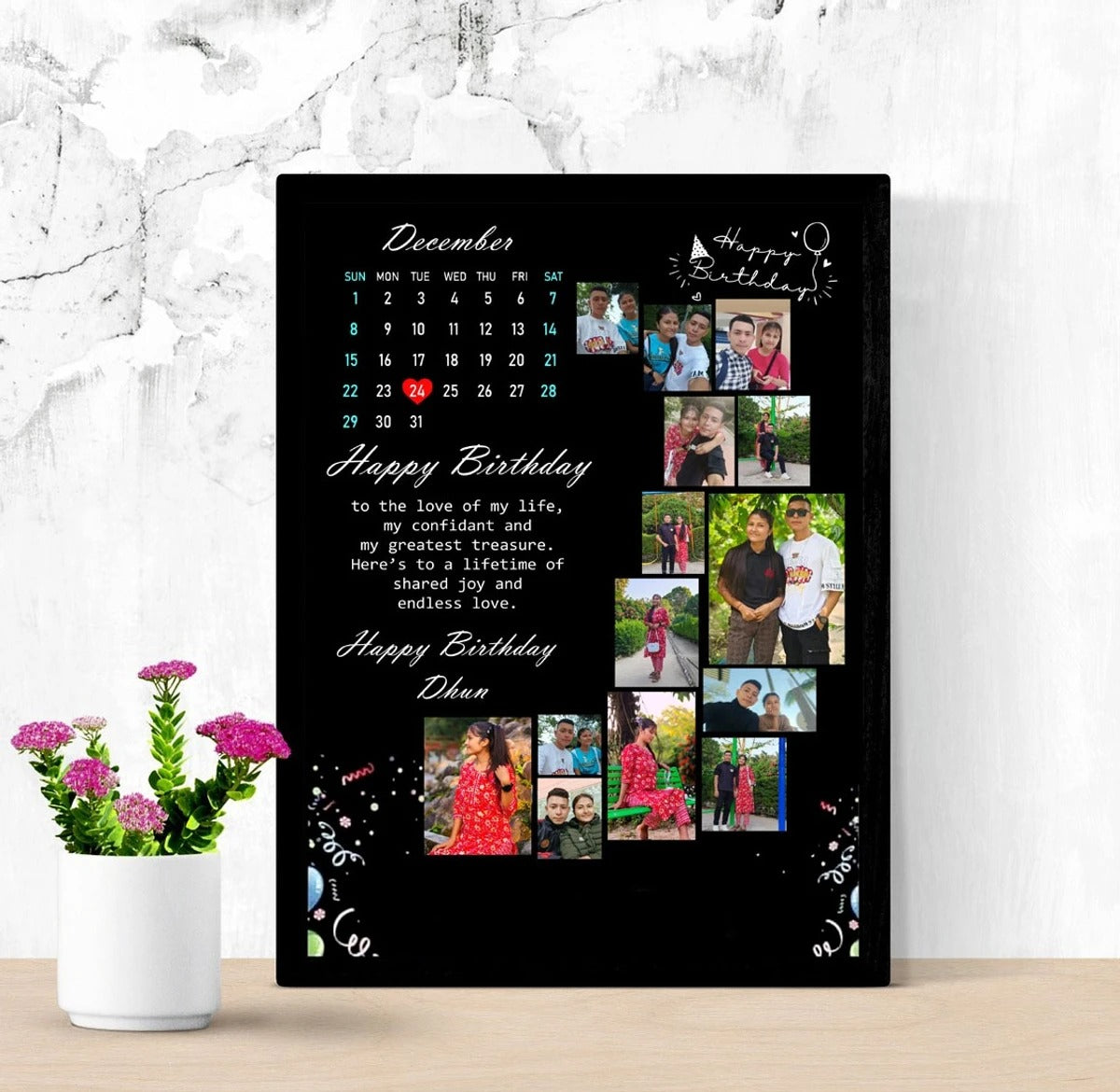 Calendar-Photo Frame A4 Size