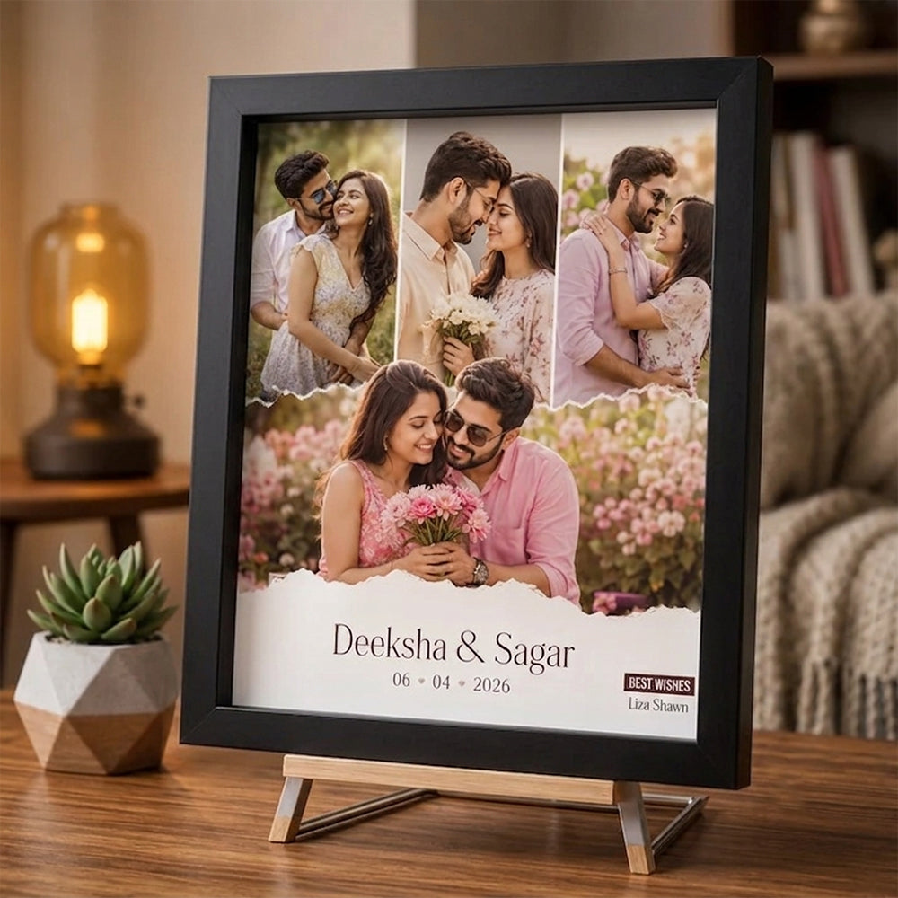 Personalized Couple Photo Frame
