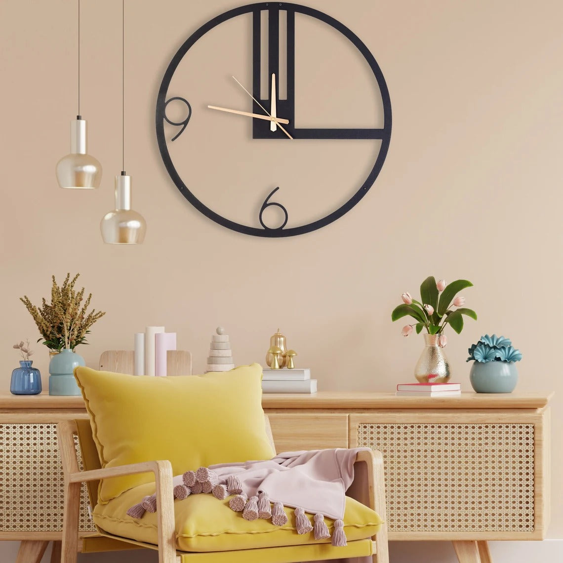 Acrylic wall clock