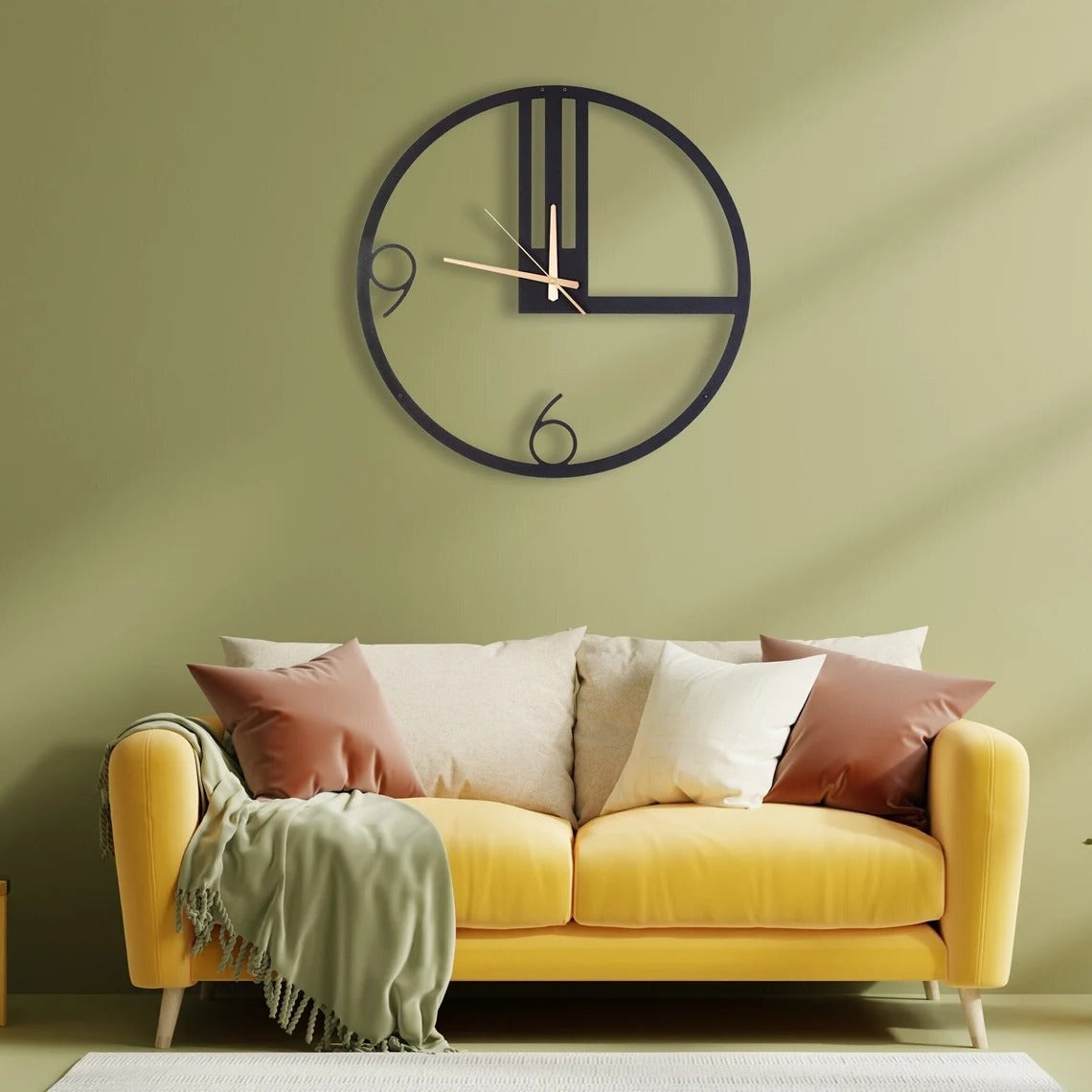 Acrylic wall clock